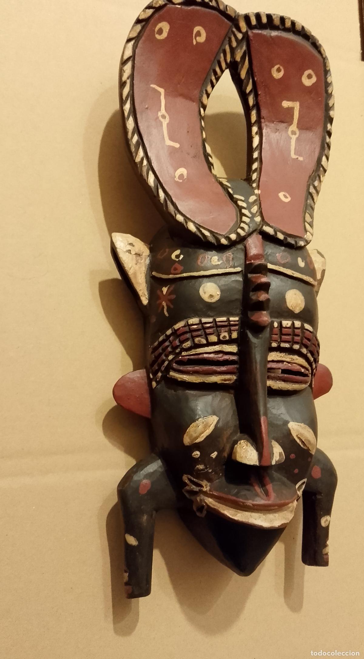 Arte: Mascara ritual a identificar. - Foto 1