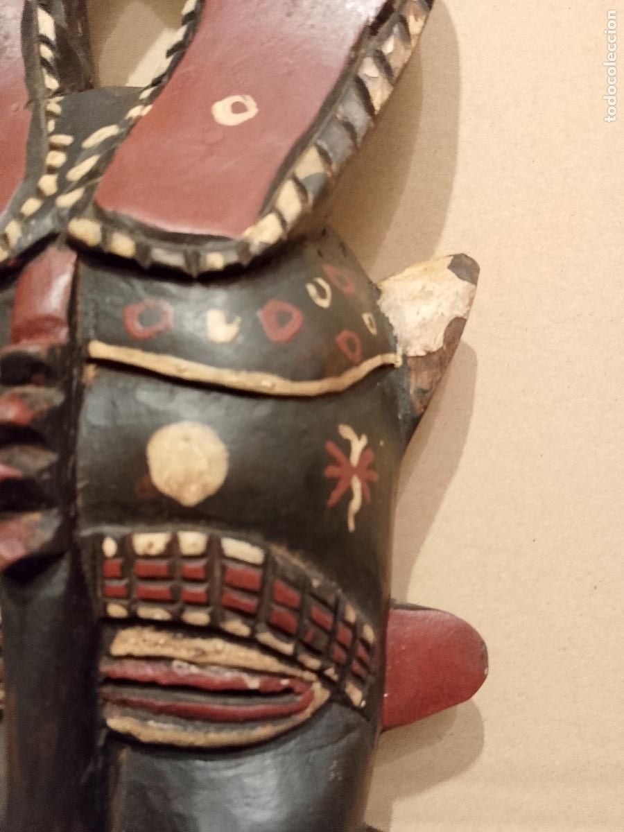 Arte: Mascara ritual a identificar. - Foto 5