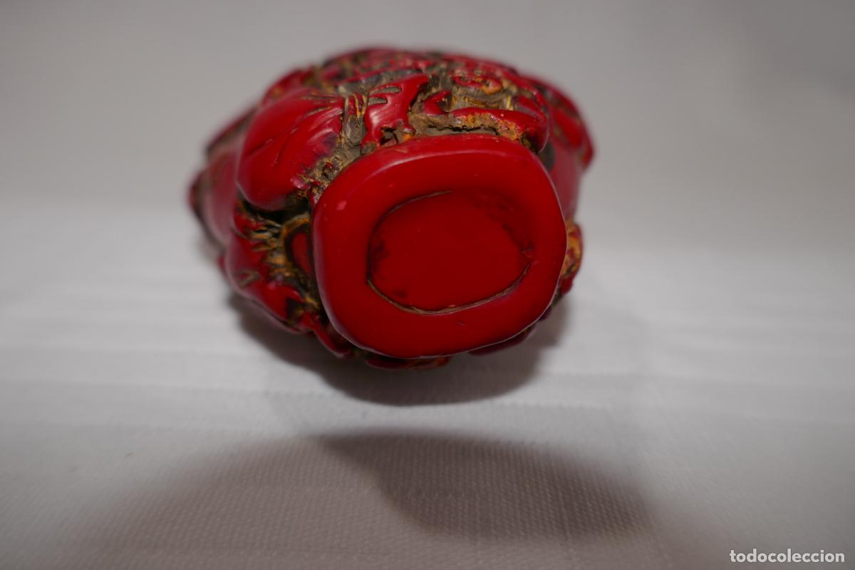 Arte: Snuff Bottle Tabaquera de Buda - Foto 5
