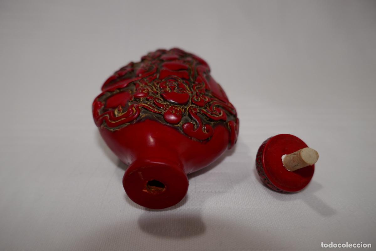 Arte: Snuff Bottle Tabaquera de Buda - Foto 10