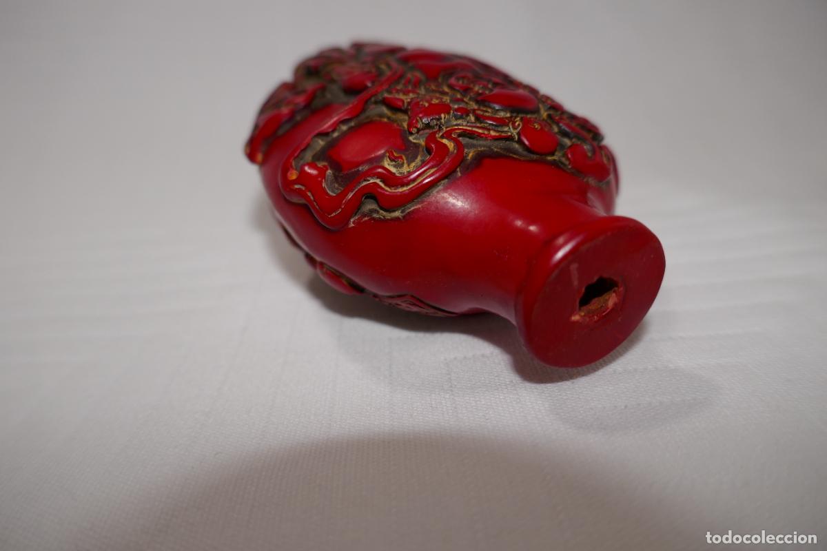 Arte: Snuff Bottle Tabaquera de Buda - Foto 12