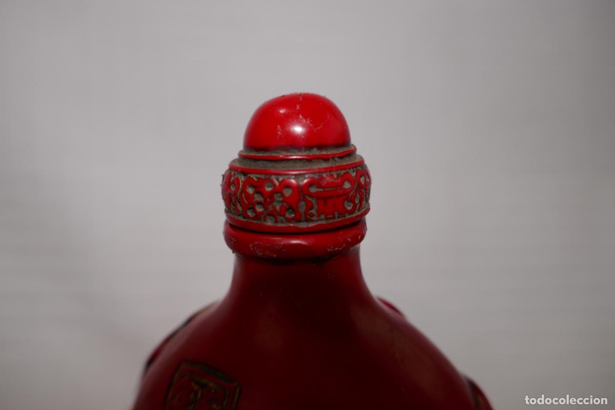 Arte: Snuff Bottle Tabaquera de Buda - Foto 13