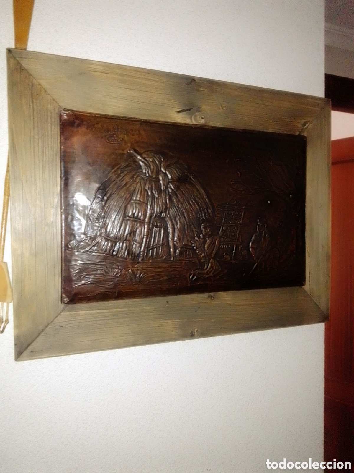 Arte: Cuadro de cobre repujado &eacute;tnico - Foto 4