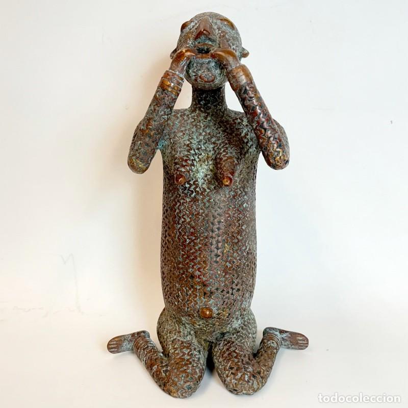 Arte: Escultura de Bronce Dogon - Foto 2