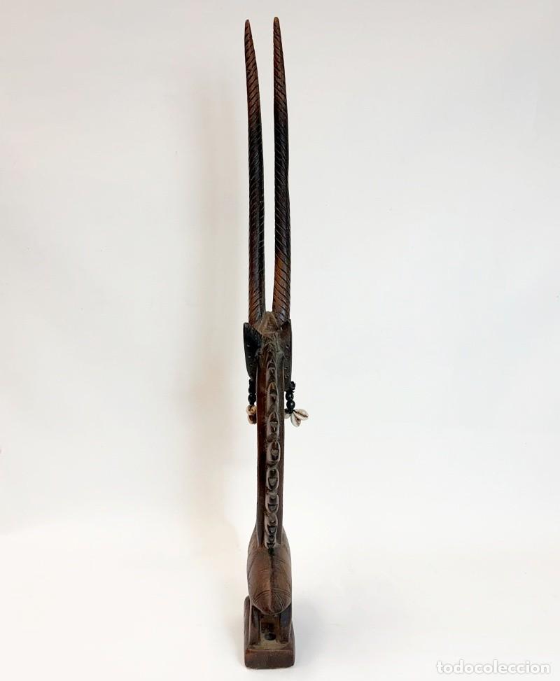 Arte: M&aacute;scara Ritual de Cresta Chiwara - Foto 13