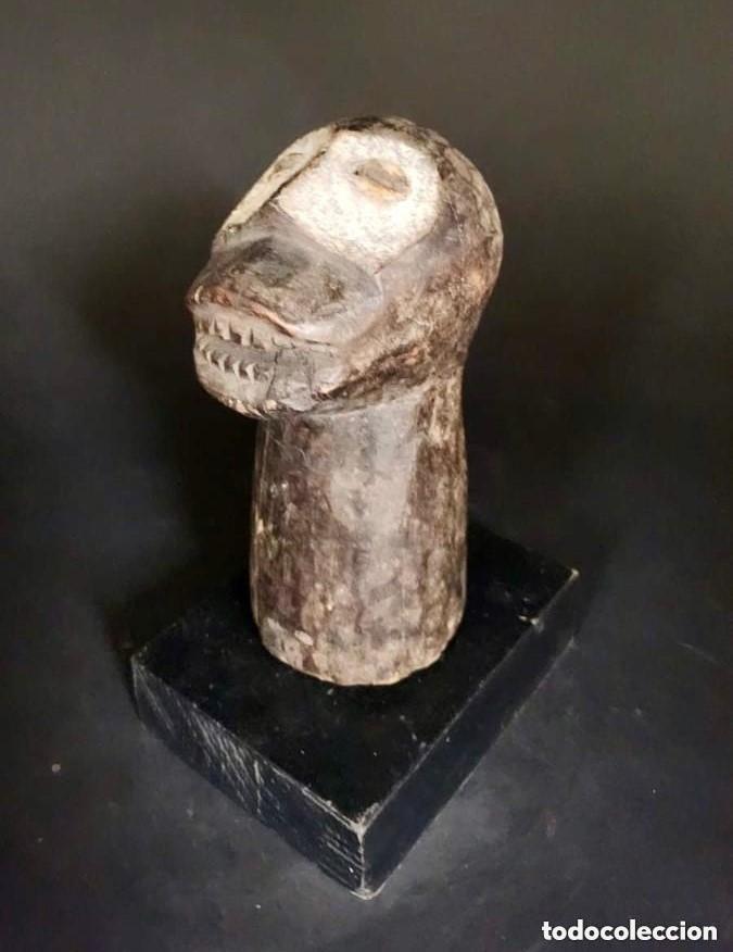 Arte: Cabeza de madera- Lega (Shabunda Rega) - Rep&uacute;blica Democr&aacute;tica del Congo.