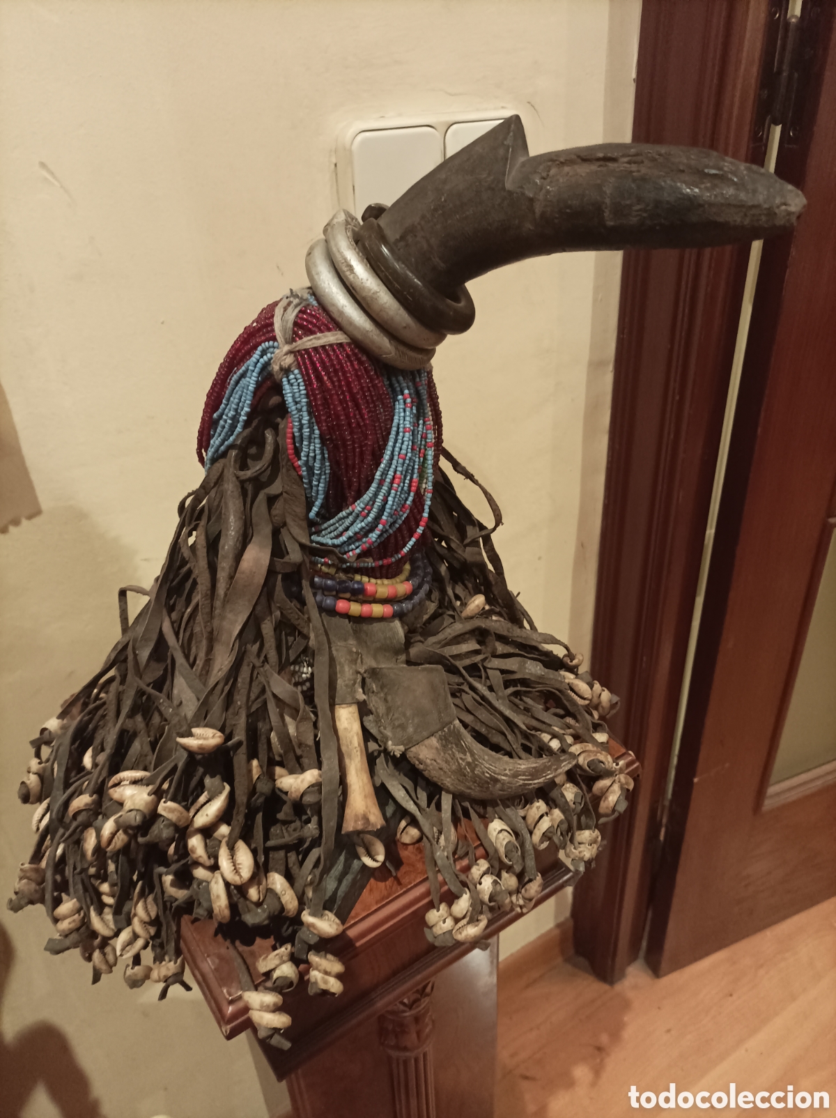 Kunst: Antiguo gran fetiche/mu&ntilde;eca Fali norte de Camer&uacute;n