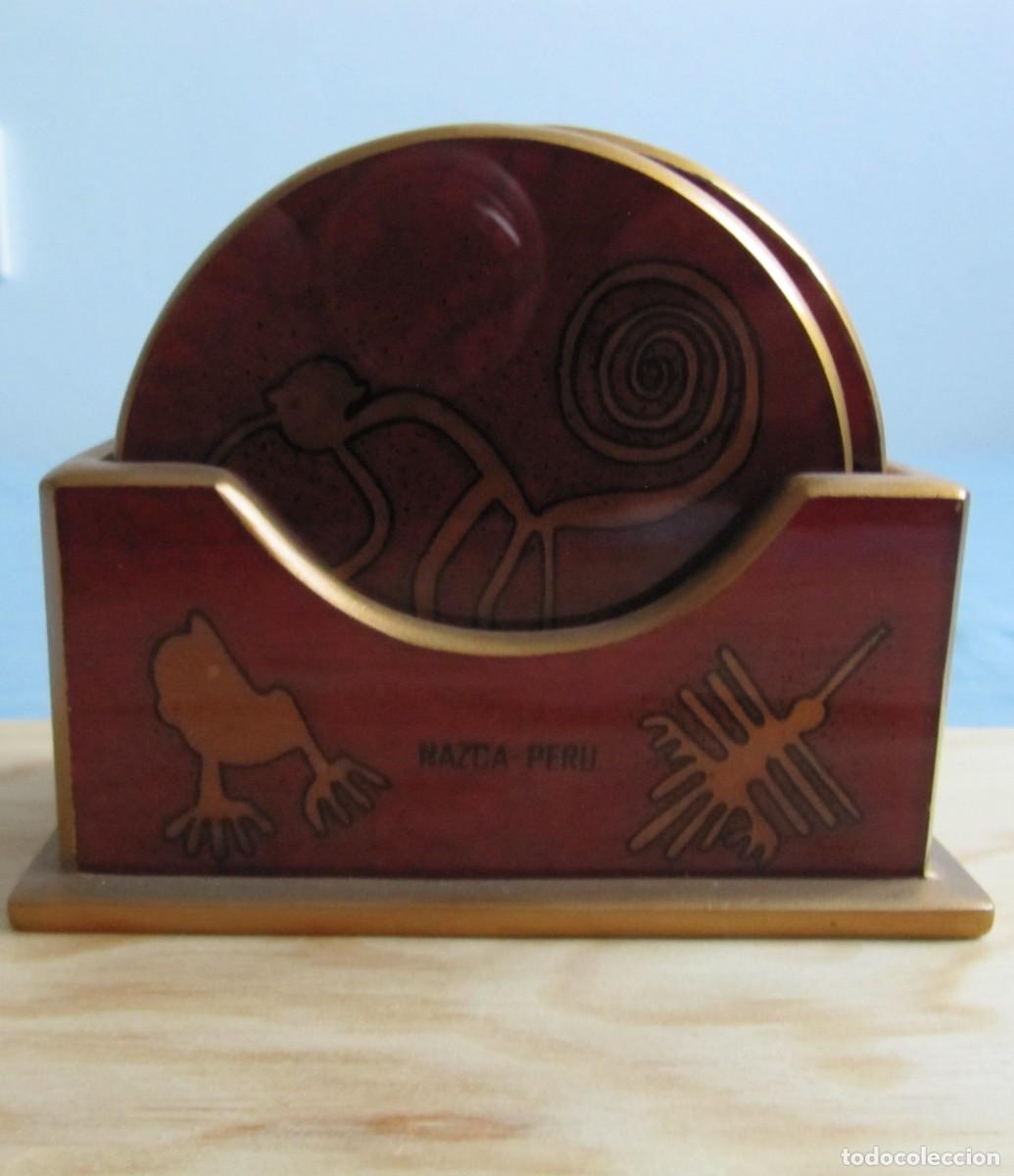 Arte: JUEGO DE POSAVASOS DE PERU - LINEAS NAZCA