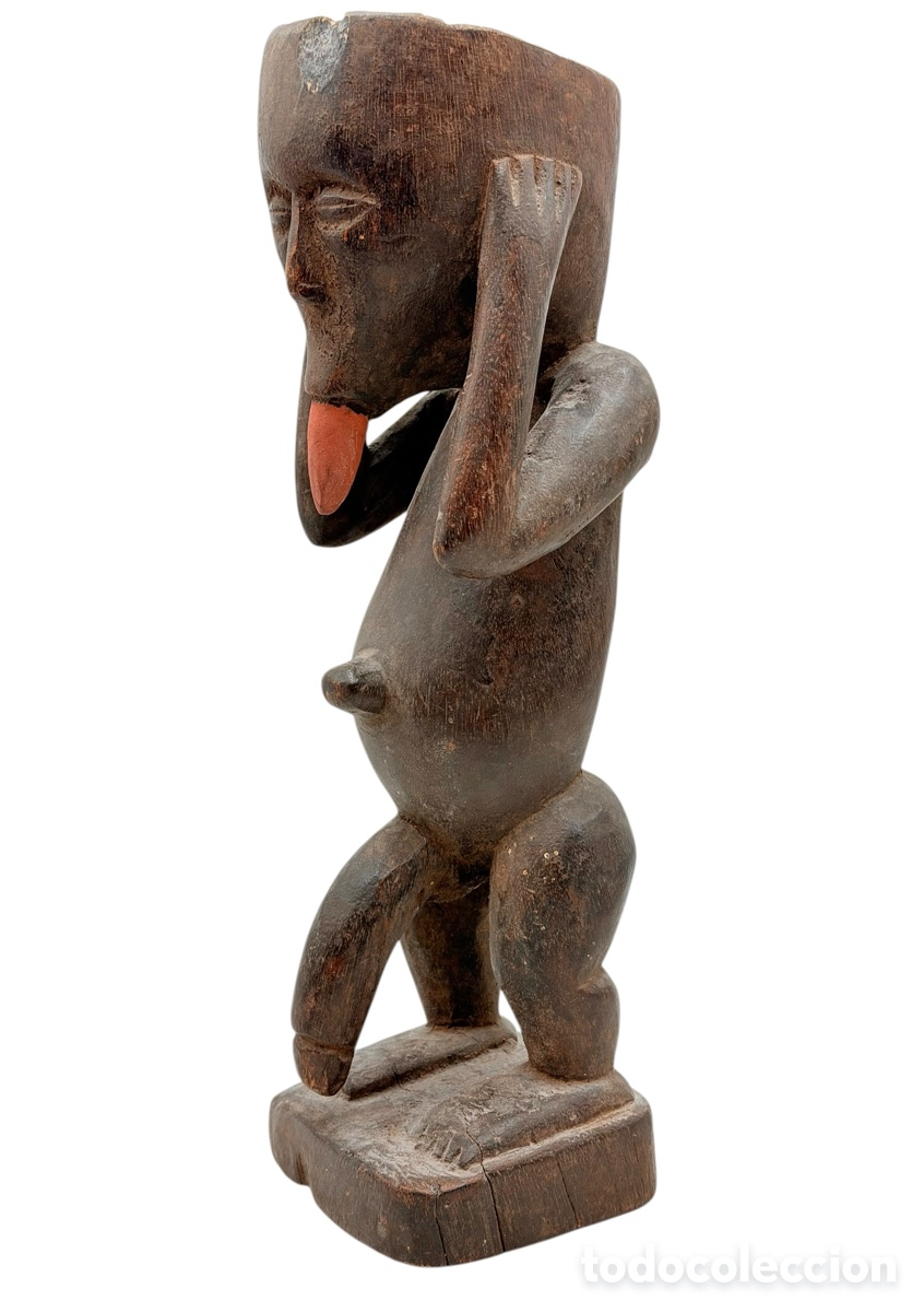 Arte: Antigua Figura Tribal de Madera