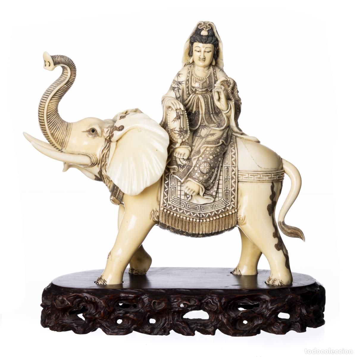 Arte: Grupo escult&oacute;rico Divinidad de Guanyin