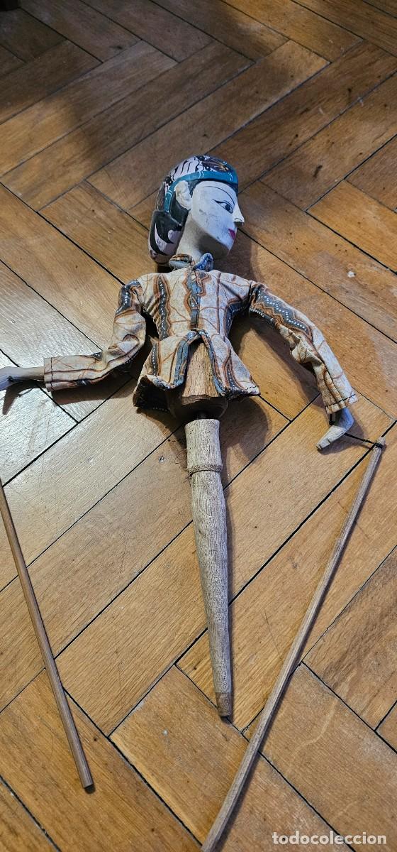 Arte: Titere muy antiguo indonesio wallang golek