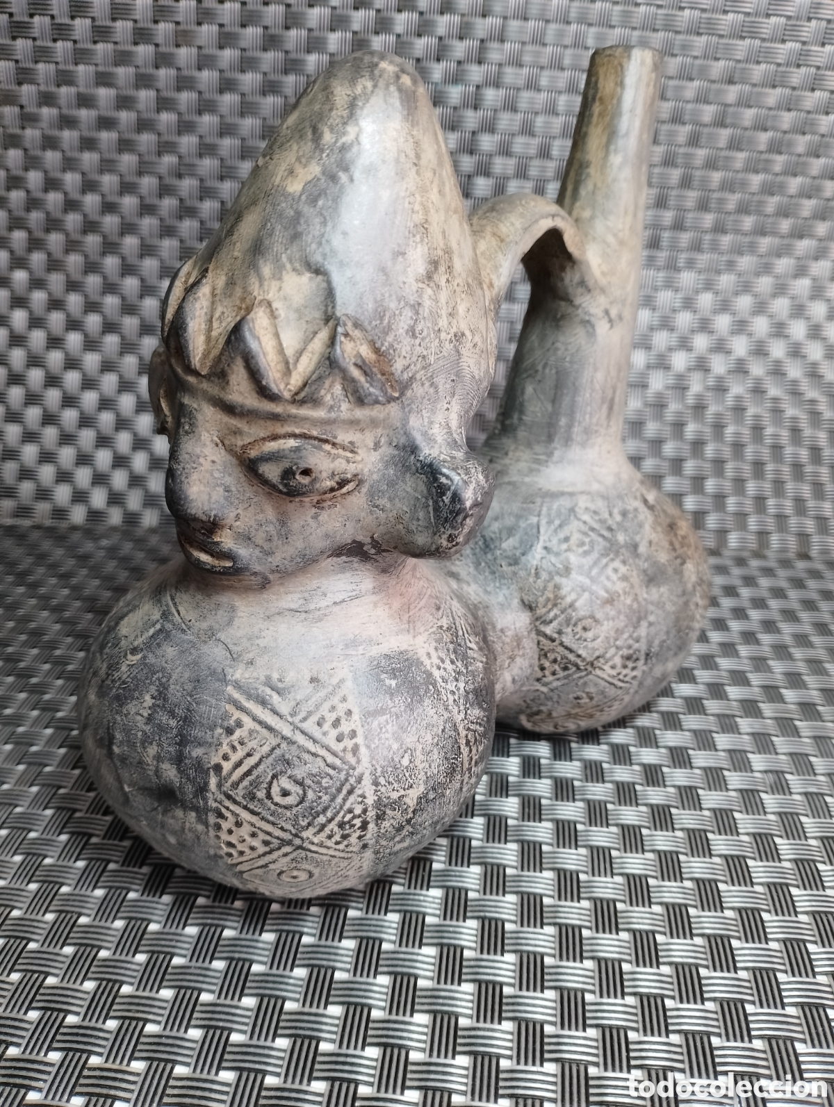 Arte: Huaco silbador chim&uacute;