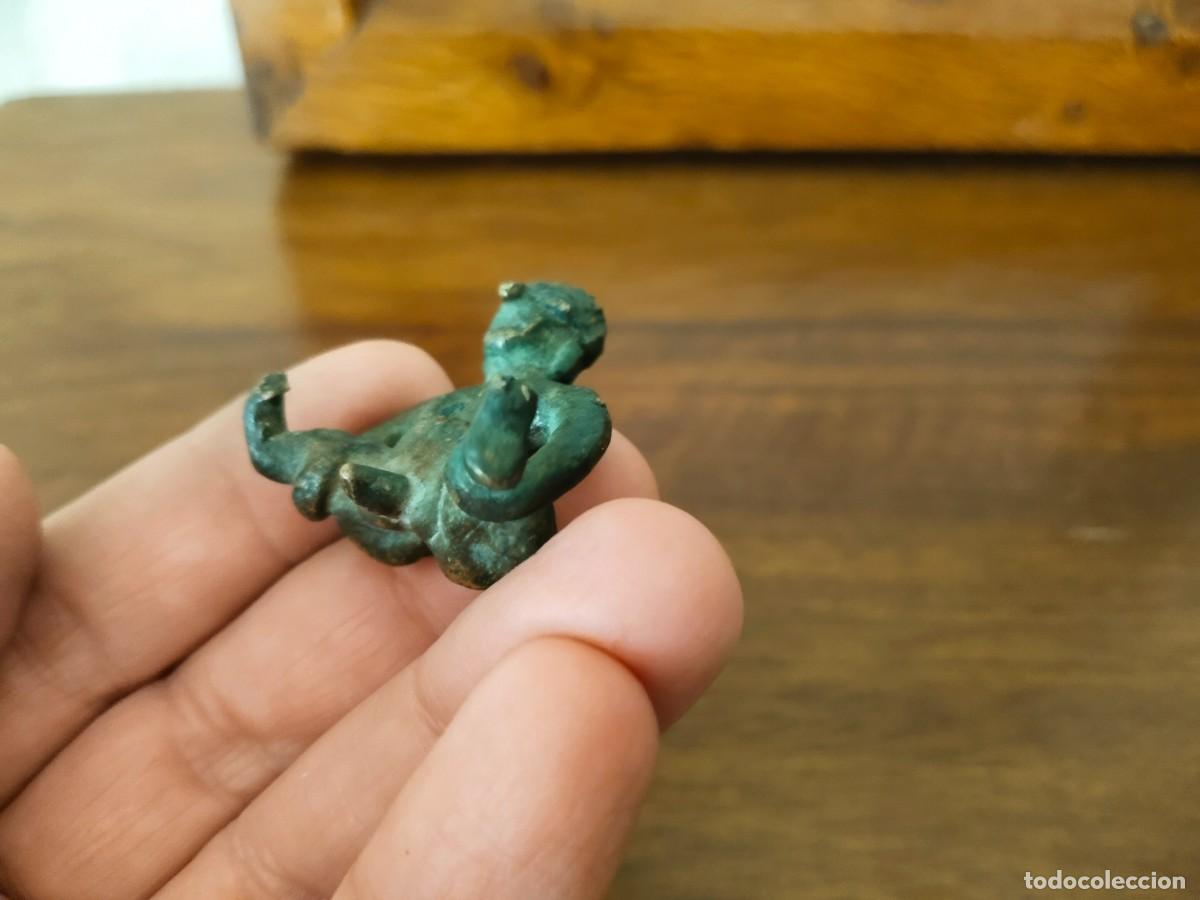 Arte: Amuleto Oriental. Bronce. Original. - Foto 3