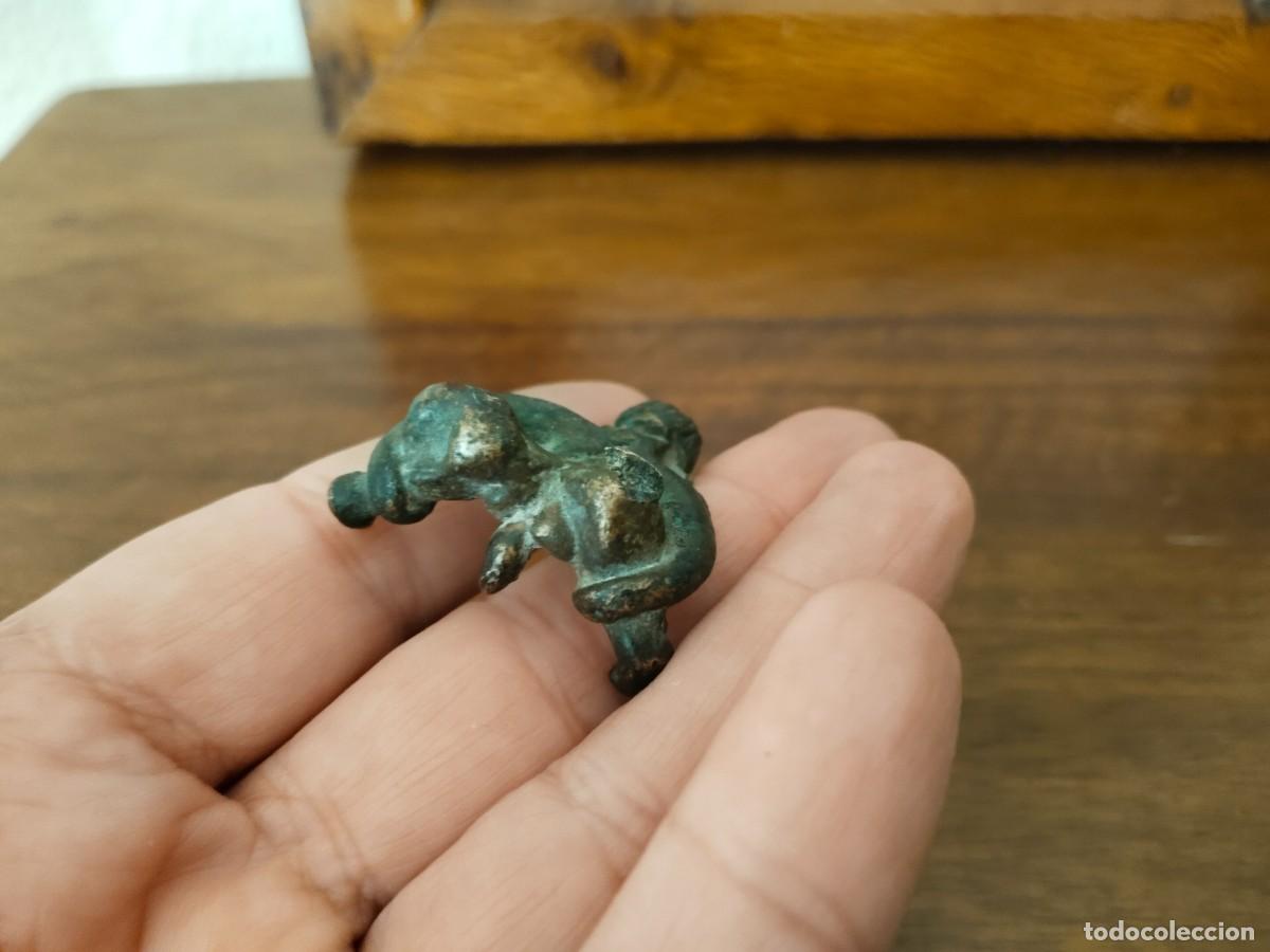 Arte: Amuleto Oriental. Bronce. Original. - Foto 4