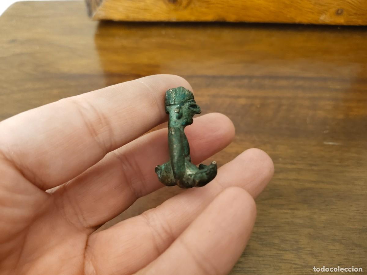 Arte: Amuleto Oriental. Bronce. Original. - Foto 6