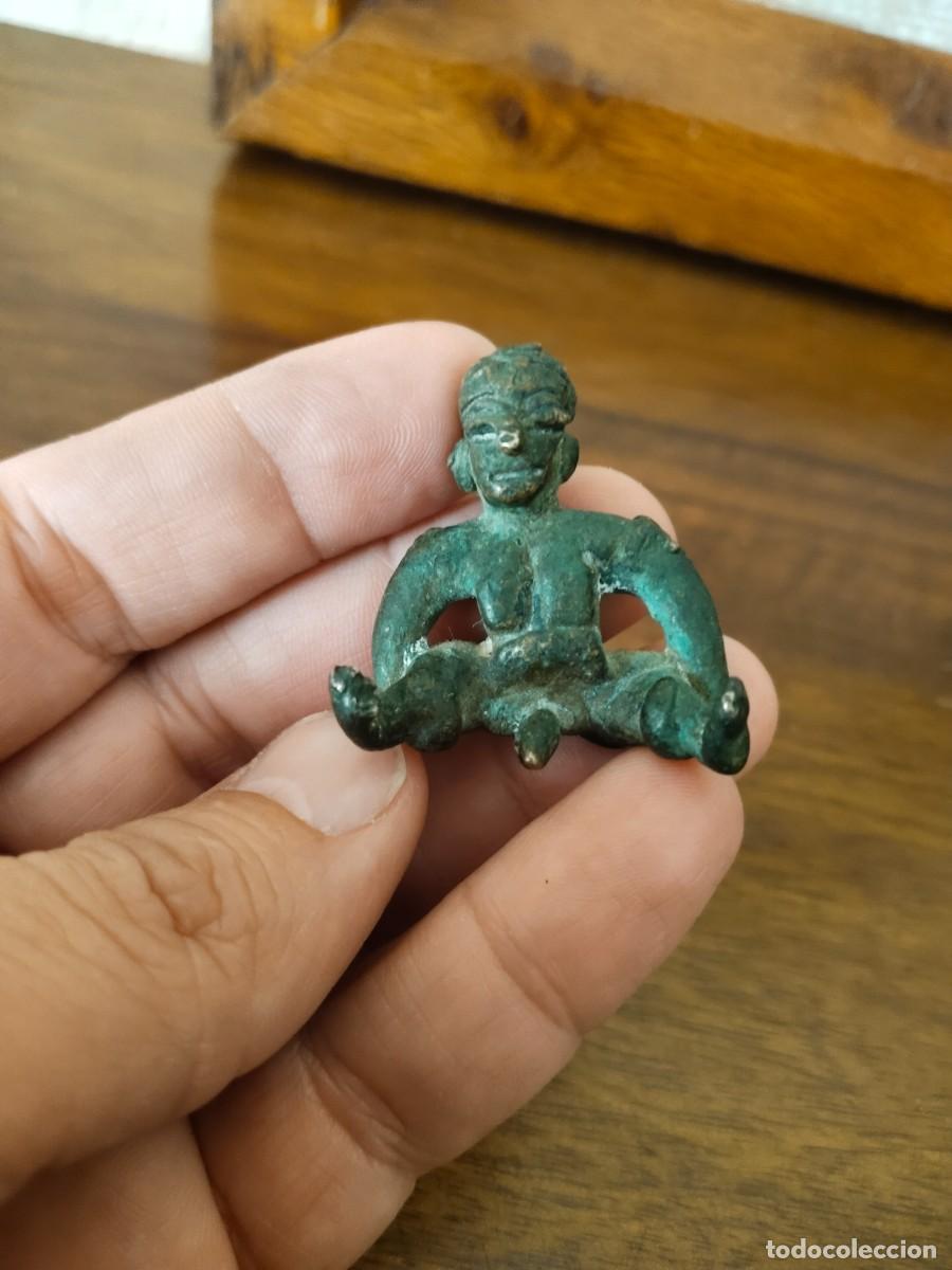 Arte: Amuleto Oriental. Bronce. Original. - Foto 8