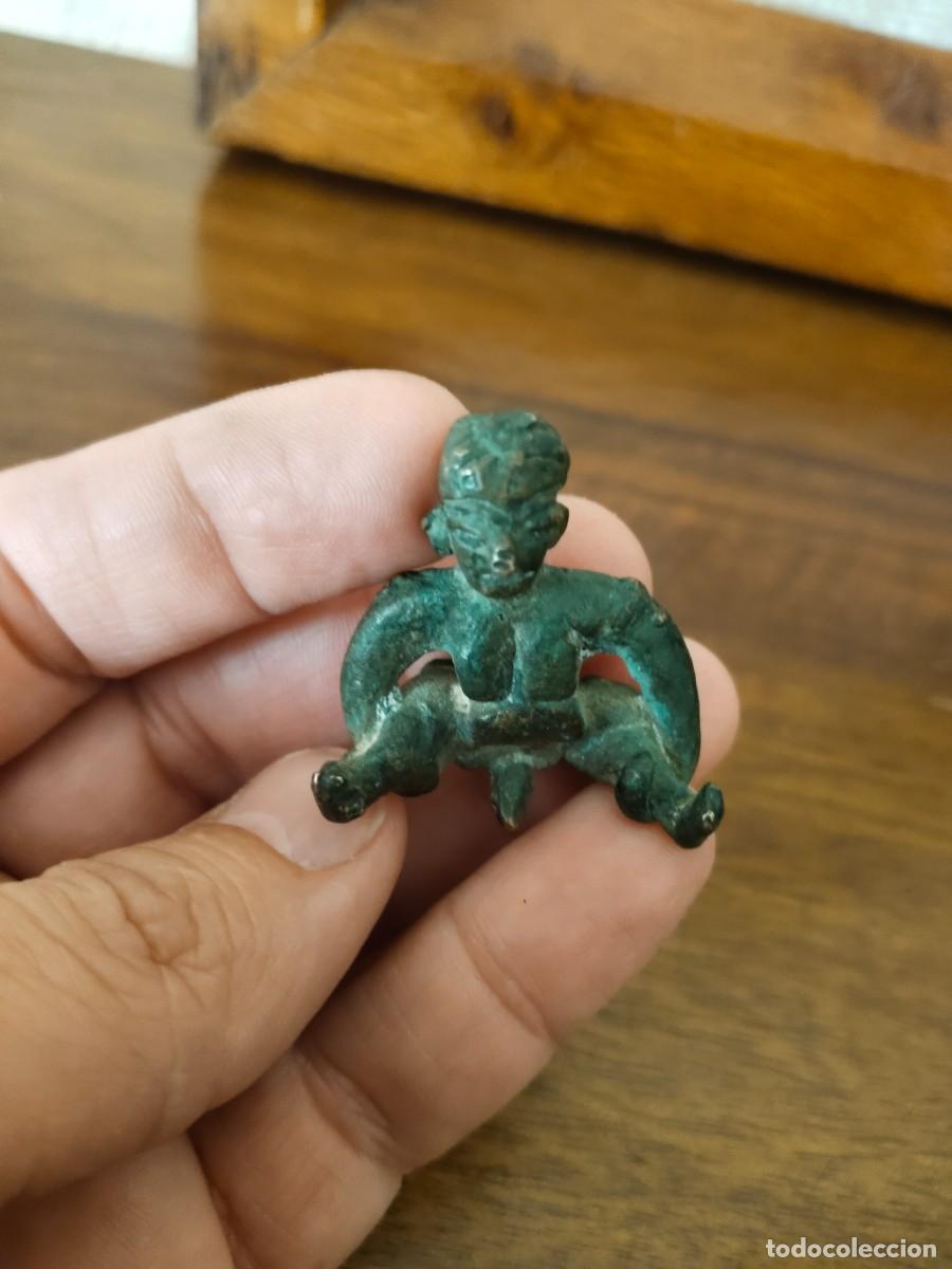 Arte: Amuleto Oriental. Bronce. Original. - Foto 10