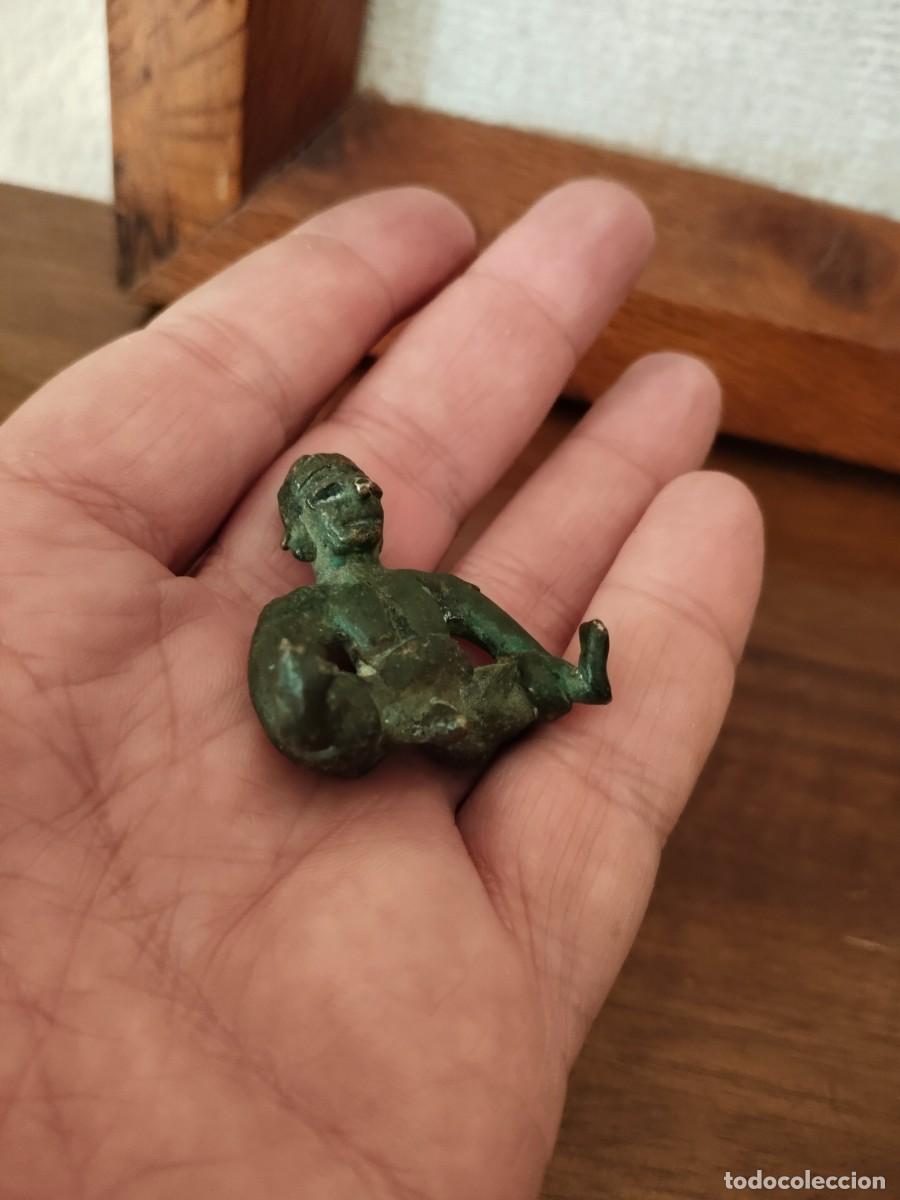 Arte: Amuleto Oriental. Bronce. Original. - Foto 13