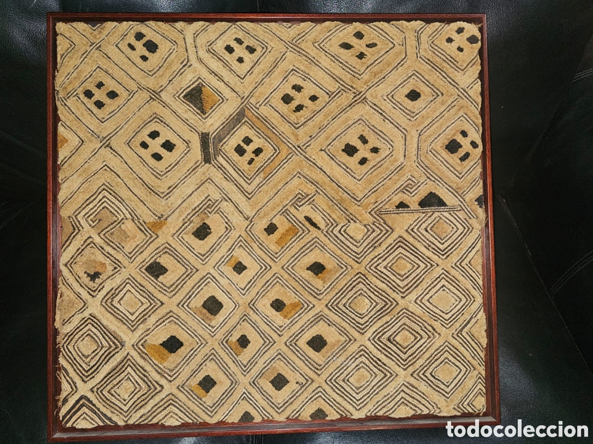 Arte: Tejido Shoowa del Kasai.Congo