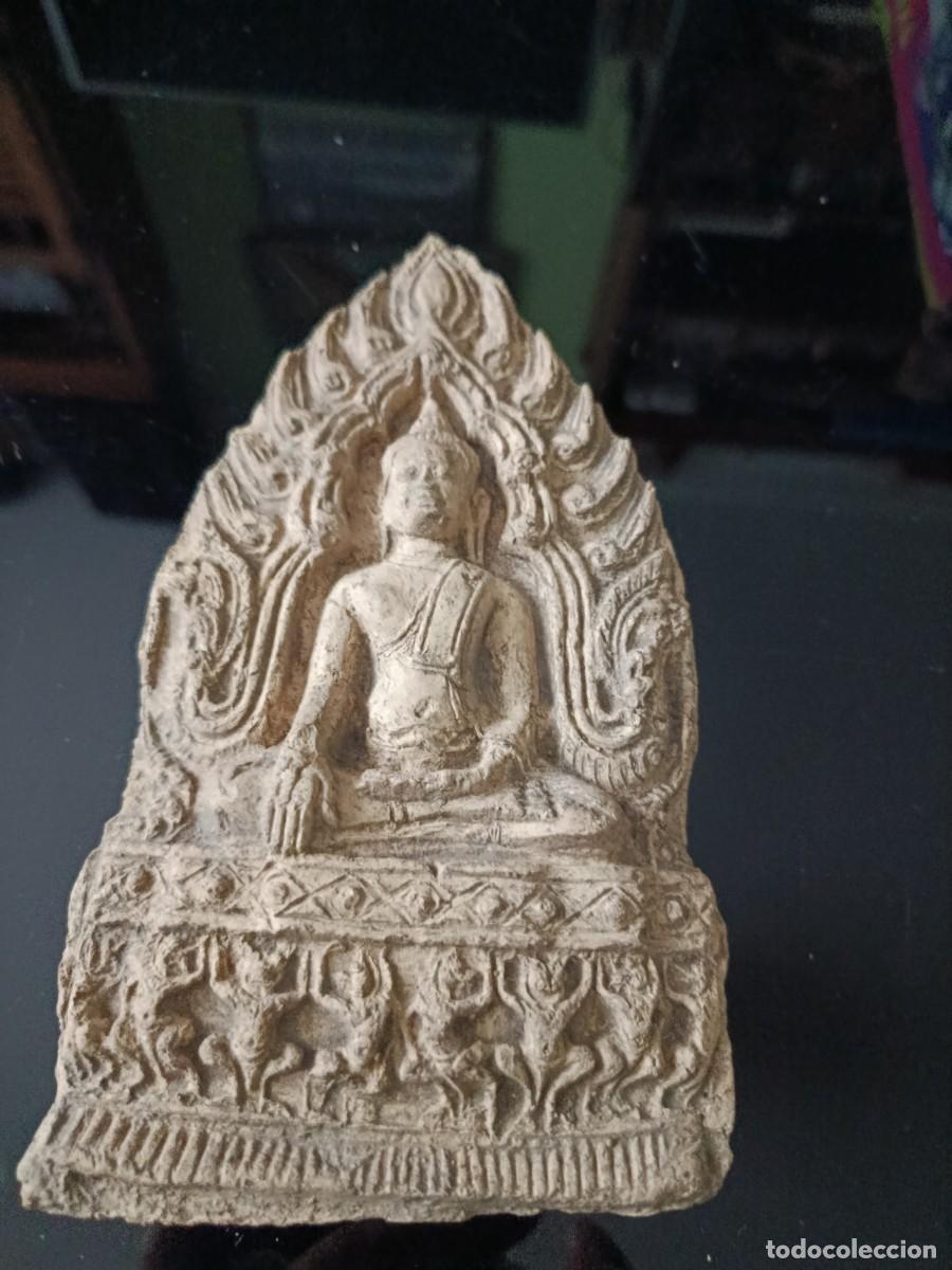Arte: Amuleto tailand&eacute;s de Buda - Foto 1
