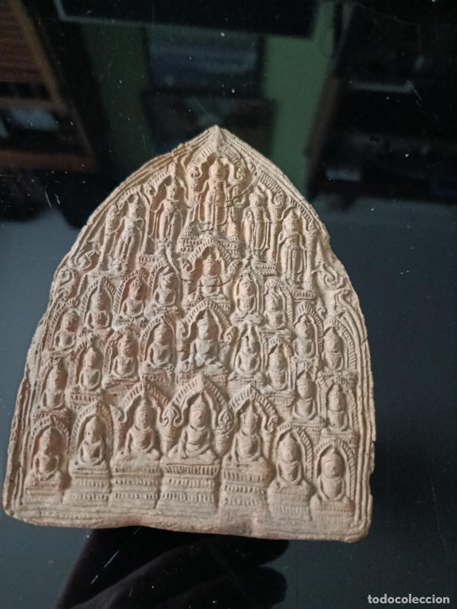 Arte: Amuleto tailand&eacute;s de Buda - Foto 1
