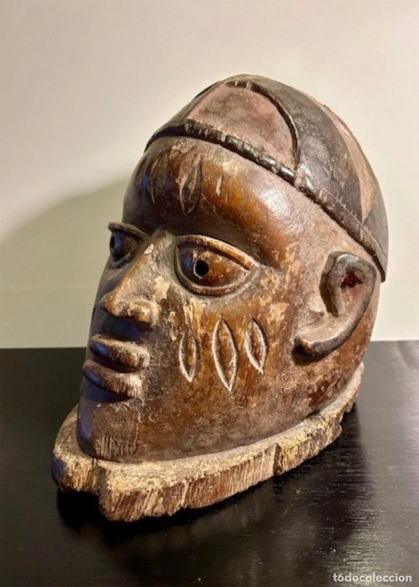 Arte: M&aacute;scara Casco Yoruba (Gelede) - Mediados S. XX