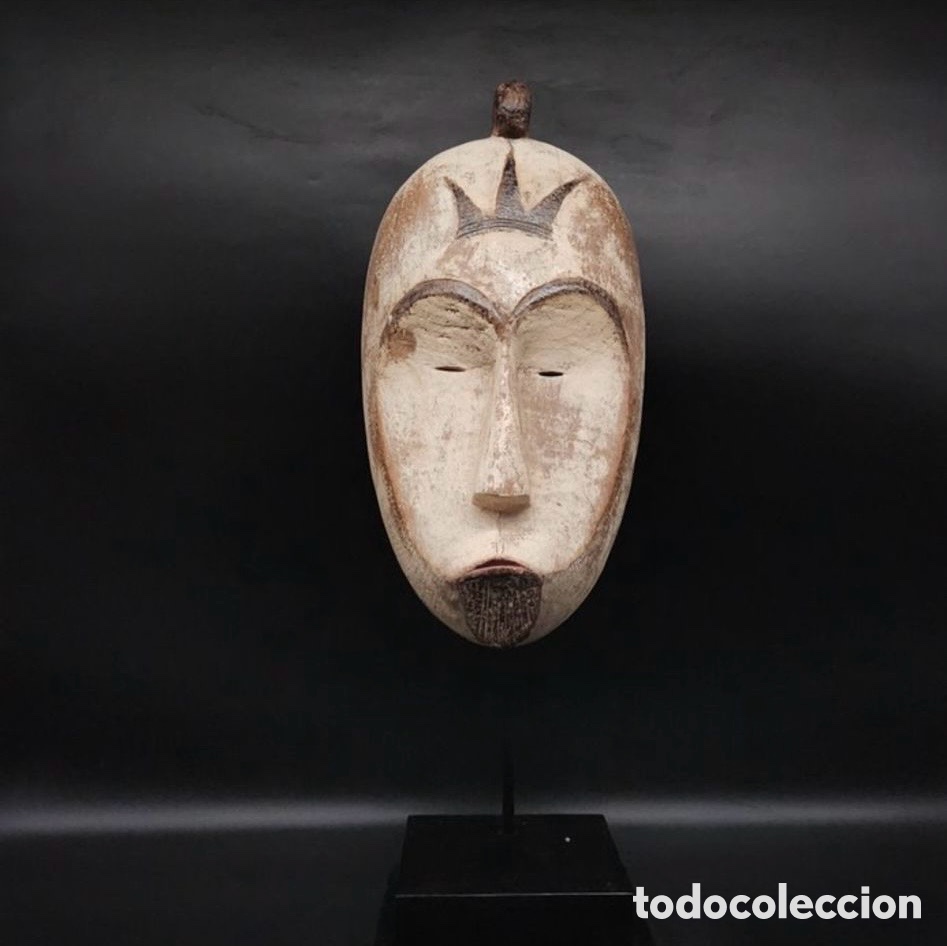 Arte: M&aacute;scara Fang Ngil &ndash; Gab&oacute;n &ndash; Colecci&oacute;n privada &ndash; 38 cm