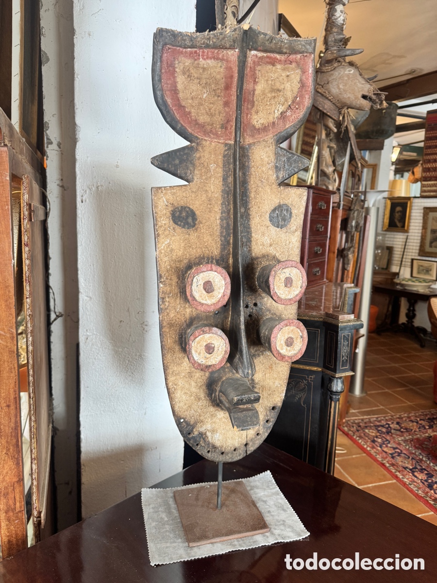 Arte: Mascara Tribal Grebo - Foto 2