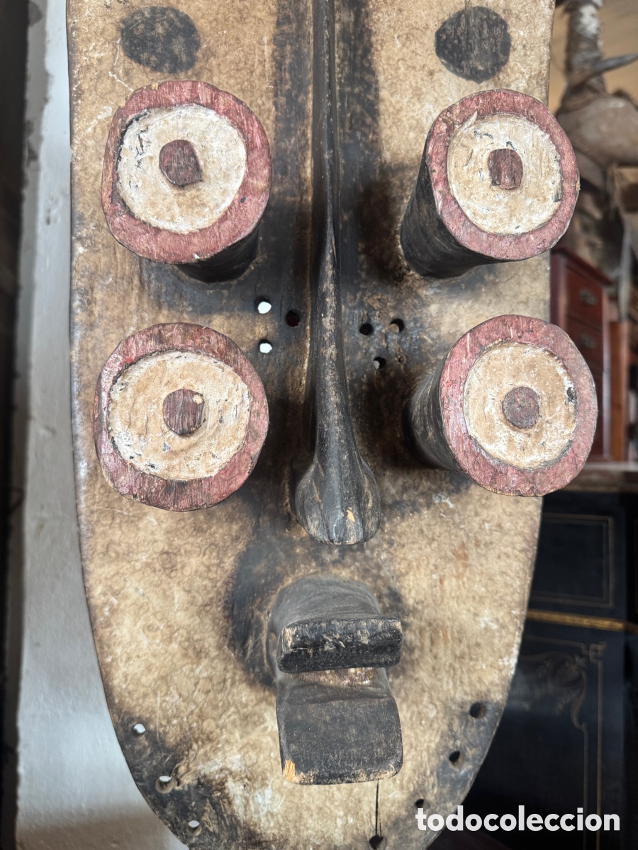 Arte: Mascara Tribal Grebo - Foto 3