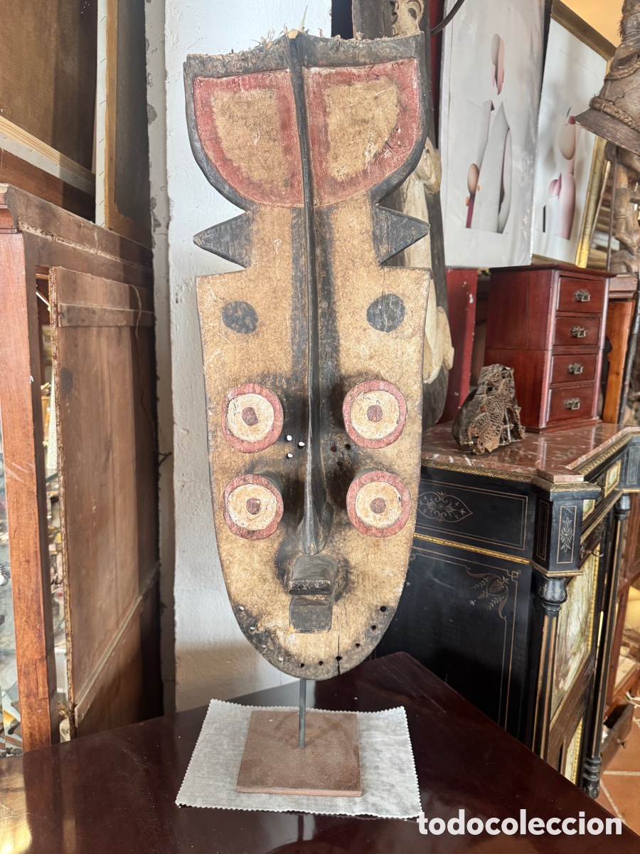 Arte: Mascara Tribal Grebo - Foto 1