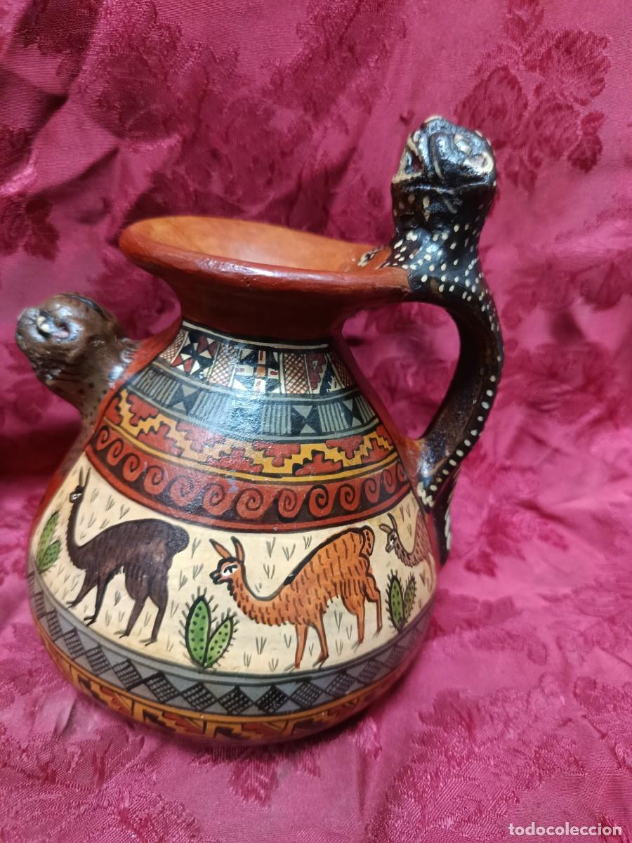 Arte: Recipiente ritual Inca, - Foto 1