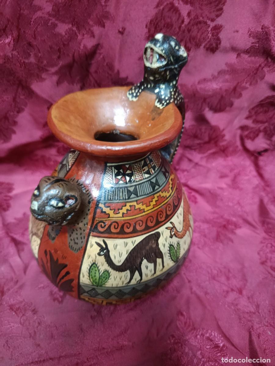 Arte: Recipiente ritual Inca, - Foto 7