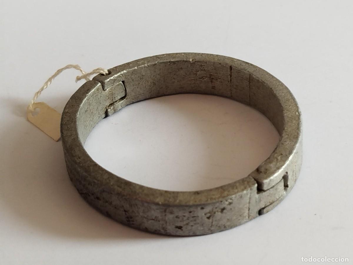Arte: BRAZALETE ALUMINIO. ARTE &Eacute;TNICO AFRICANO . TUAREG / BELLA. AFRICA.
