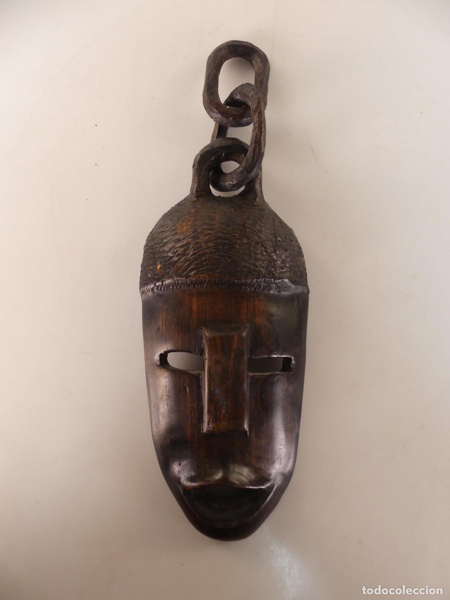 Arte: MASCARA AFRICANA TALLA DE MADERA ARTE ETNICO AFRICA