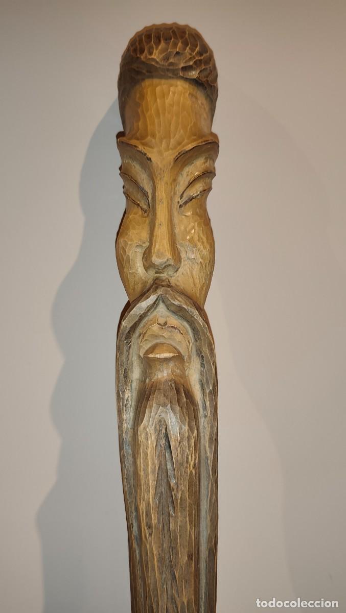Arte: Talla de madera estilo oriental - Foto 1