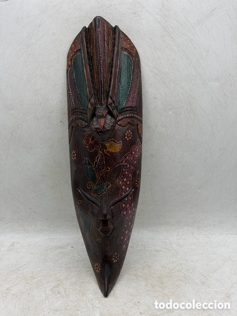 Kunst: M&aacute;scara Tribal de Madera