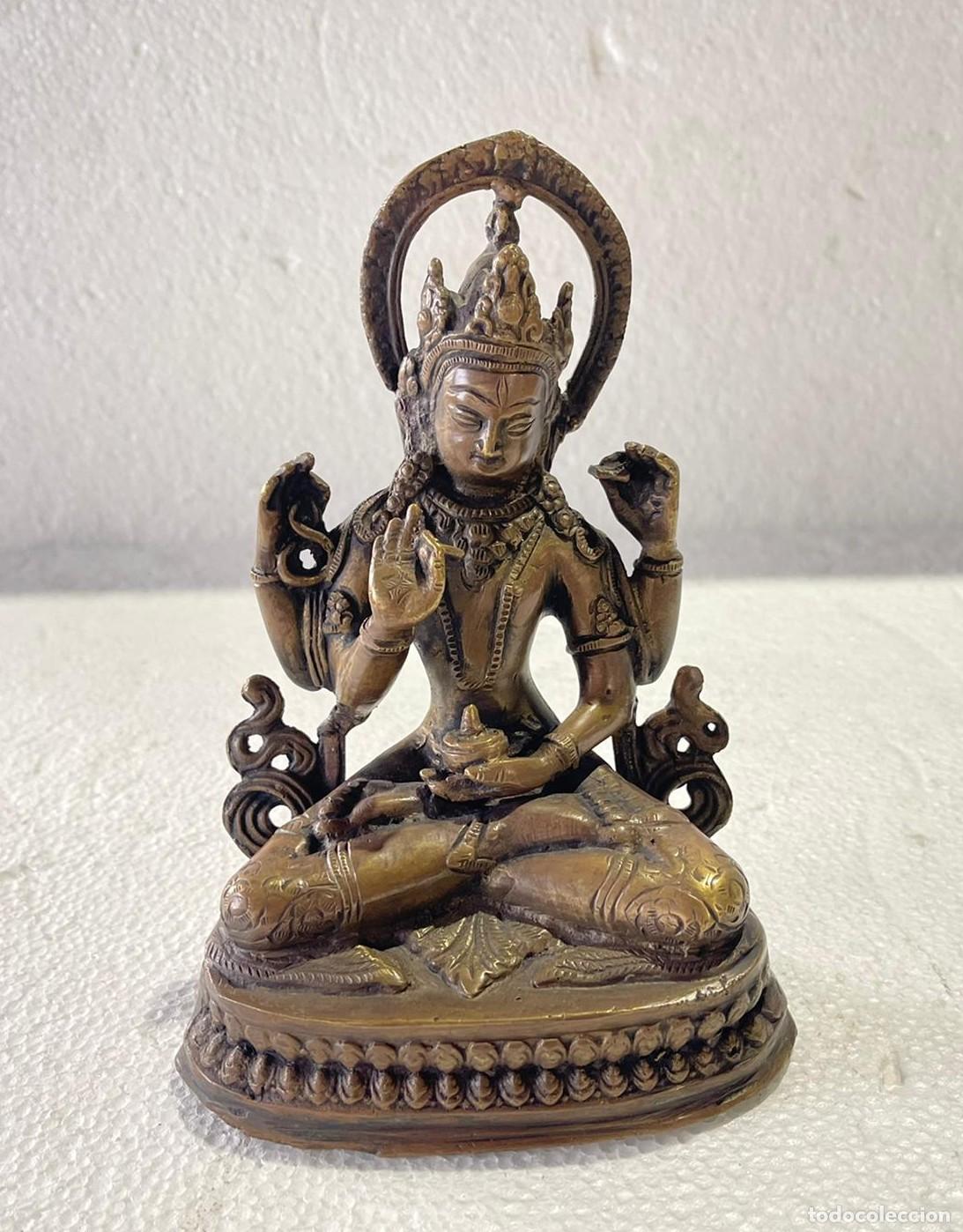 Arte: Escultura oriental - Deidad budista