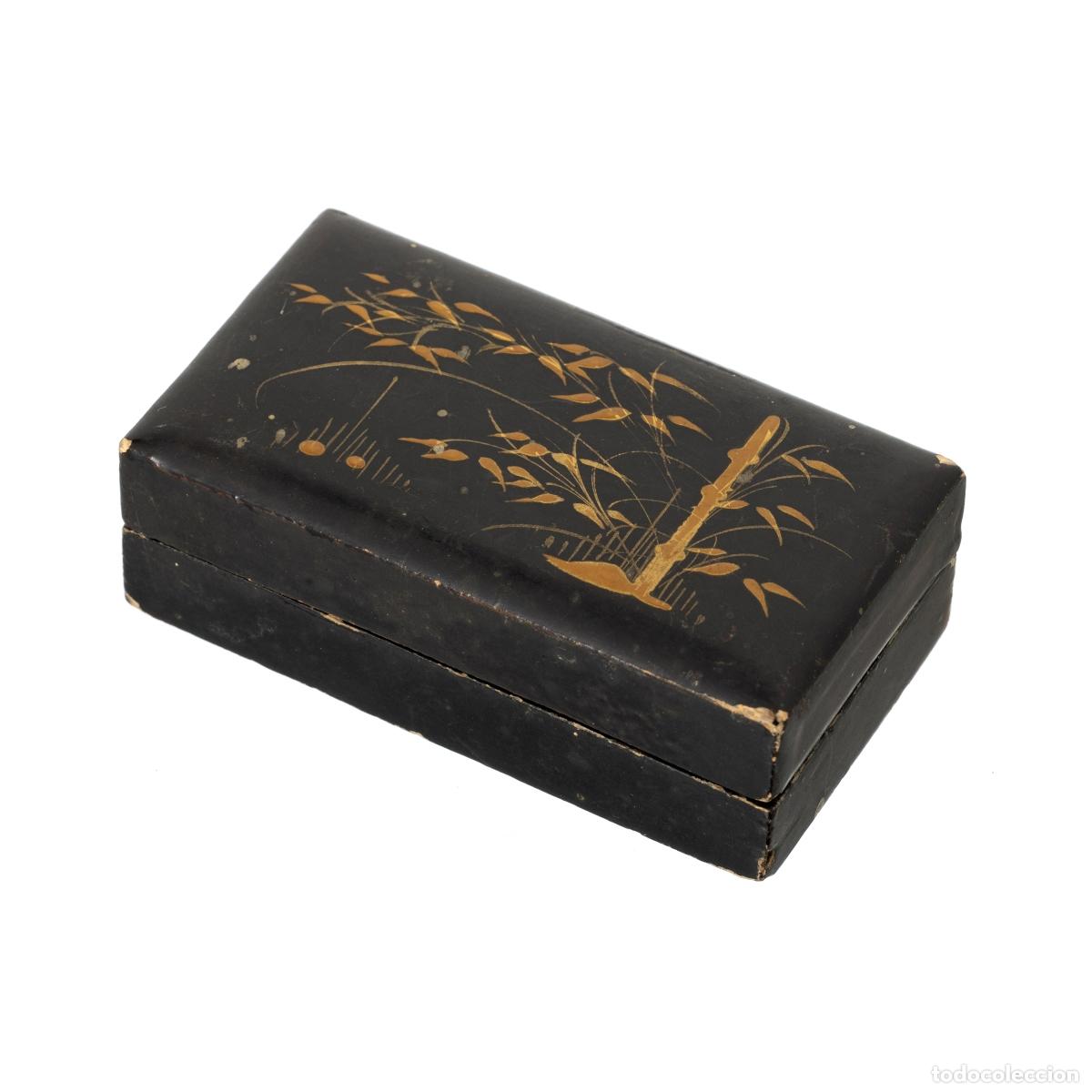 Kunst: Escultura oriental - Caja lacada - Siglo XIX