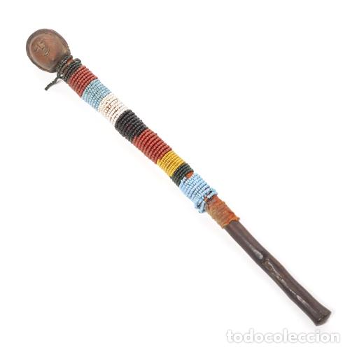 Kunst: Ovimbundu - Arte africano - Bast&oacute;n - Angola - Siglo XIX