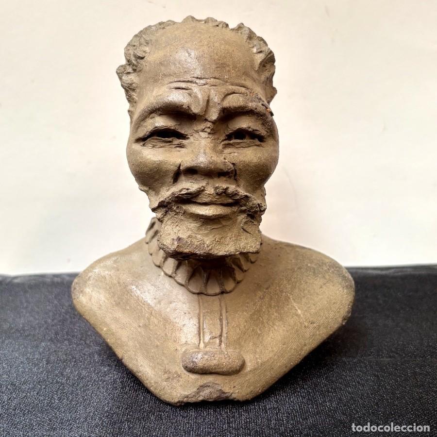 Arte: Busto de Hombre Zul&uacute;