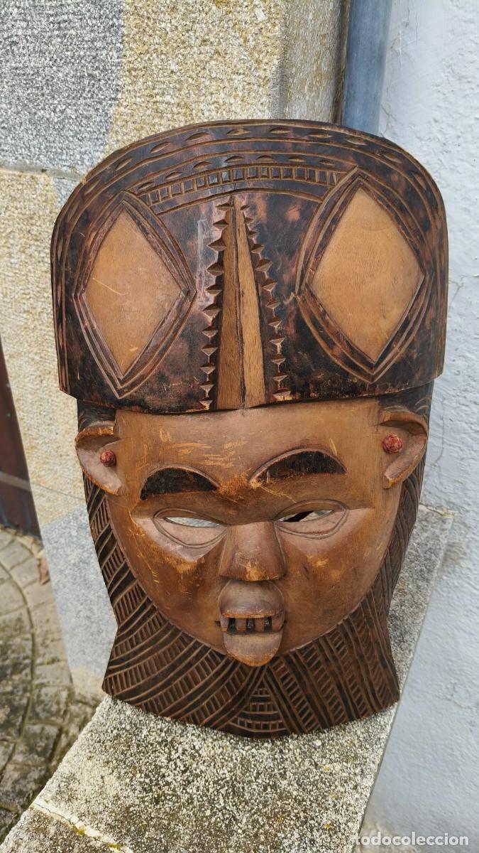 Arte: Masque africain art etnique yoruba 1950,60 collection