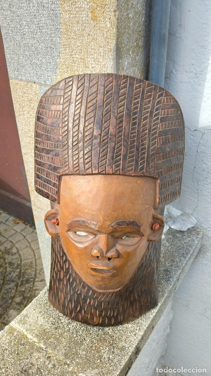 Arte: Masque africain art etnique yoruba 1950,60 collection