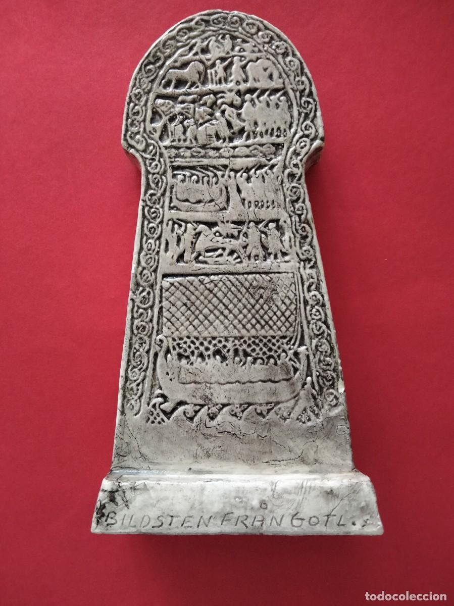 Arte: Figura Vikinga -Piedra de Gotlandl (Suecia)