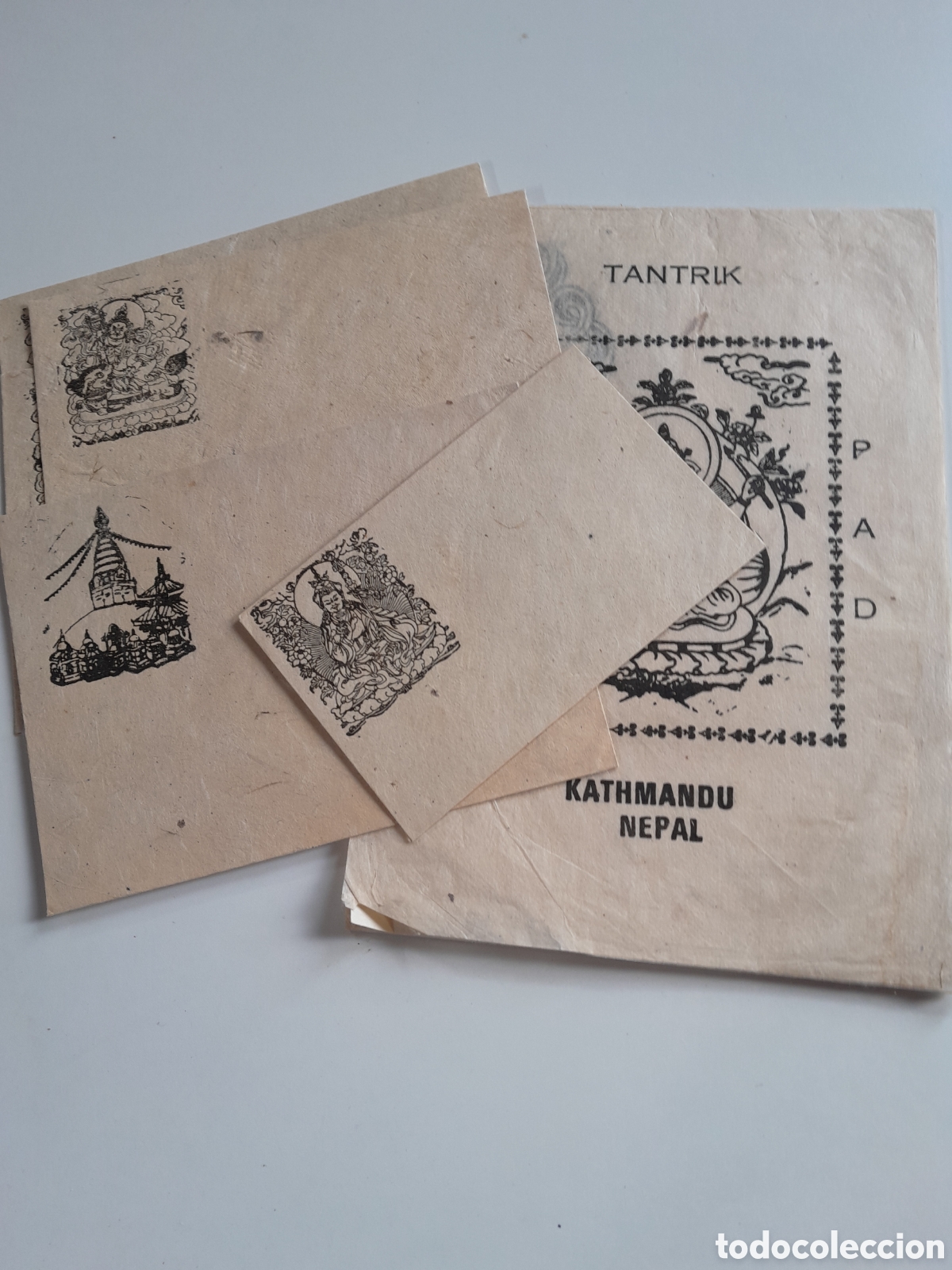 Art: Bloc de papel de arroz para cartas con sobres