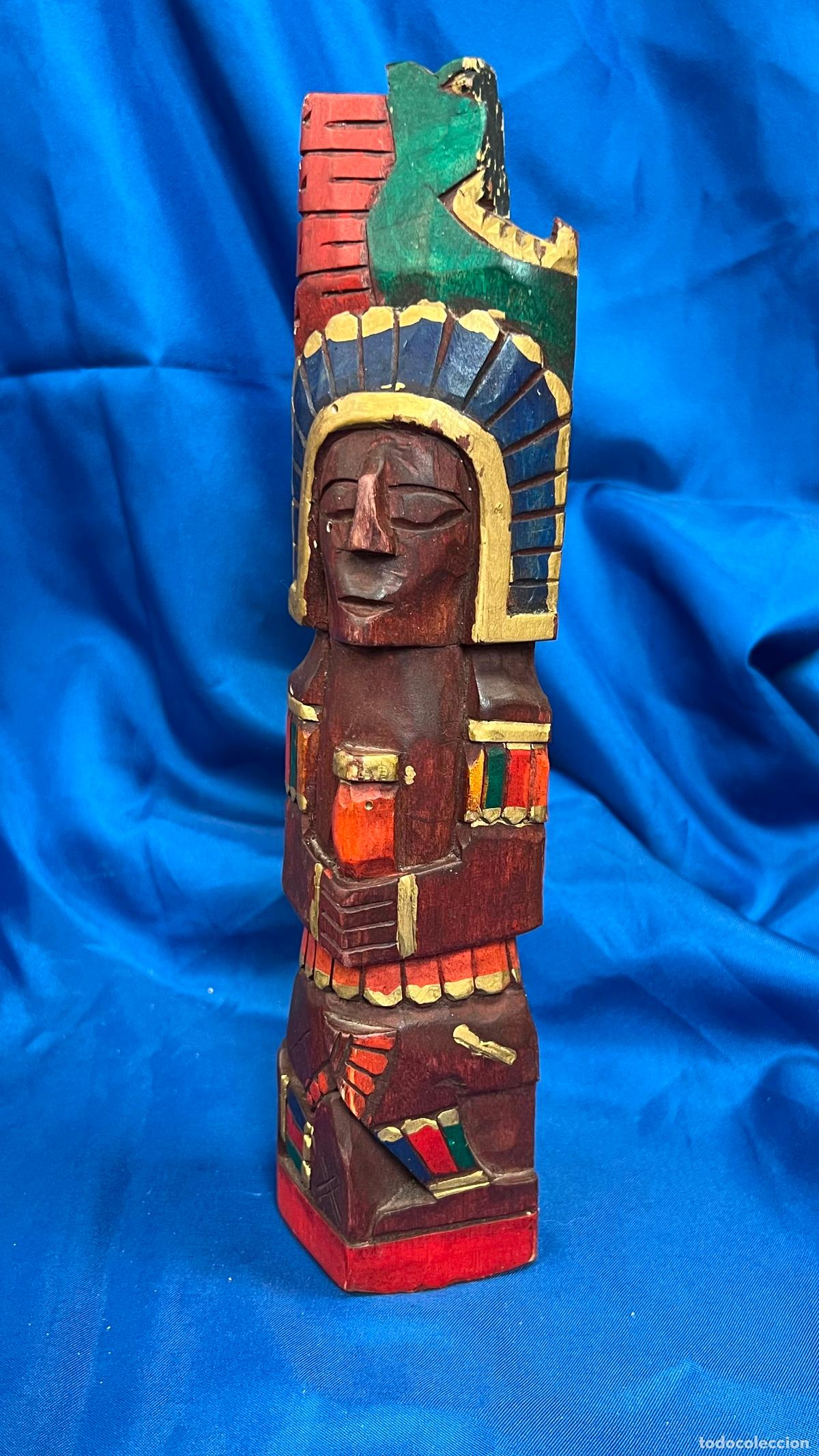 Arte: EXPRESIVO BUSTO TALLADO EN MADERA DE HOMBRE AFRICANO - ARTE &Eacute;TNICO