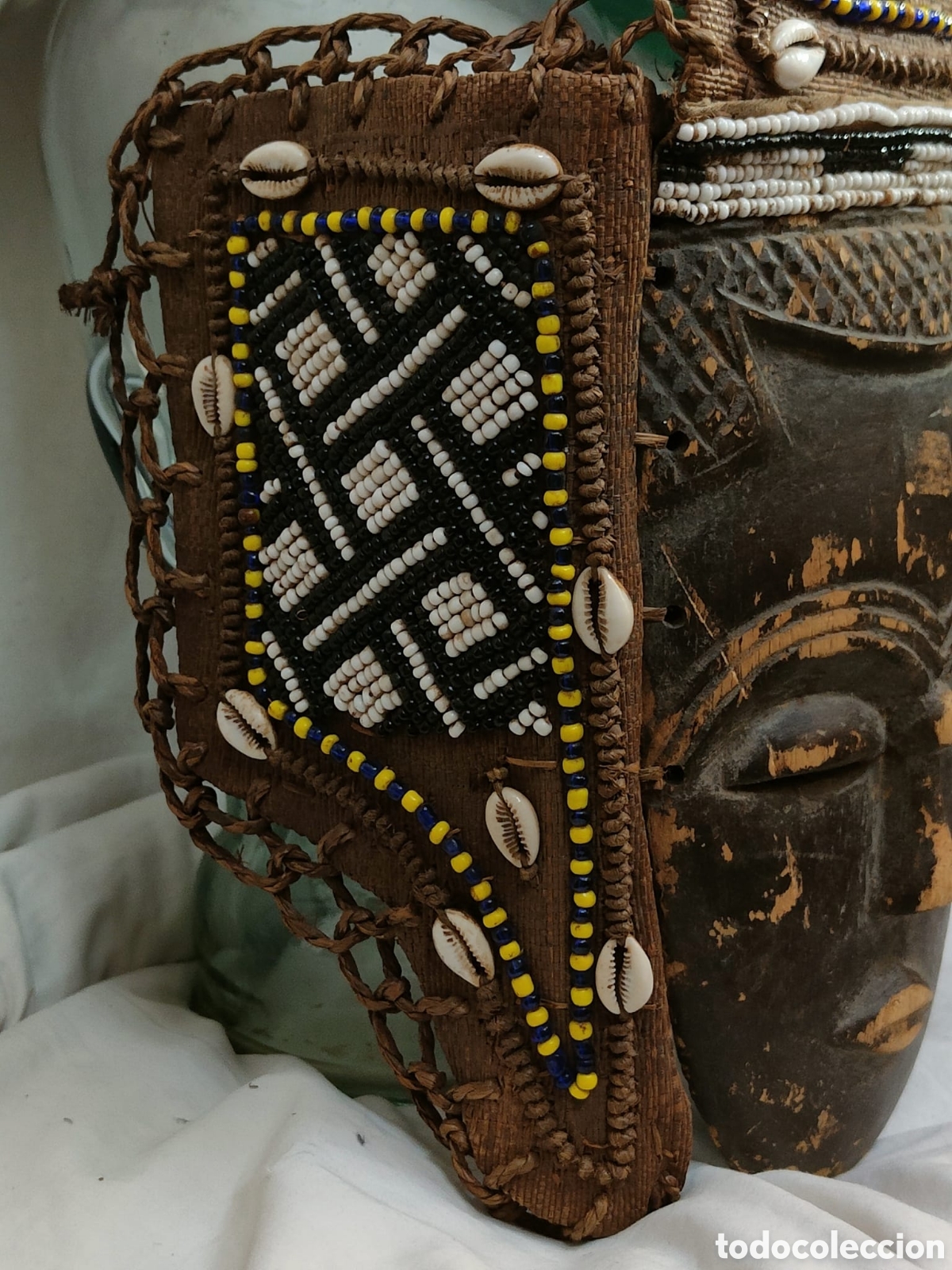 Arte: M&aacute;scara Kuba Rep Democr&aacute;tica del Congo - Foto 7