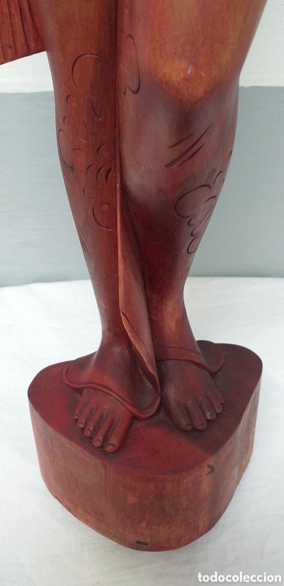 Arte: Talla de madera Mujer Balinesa - Foto 5
