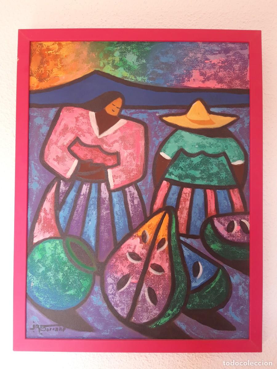 Arte: Juan Ram&oacute;n Serrano. Pintura original