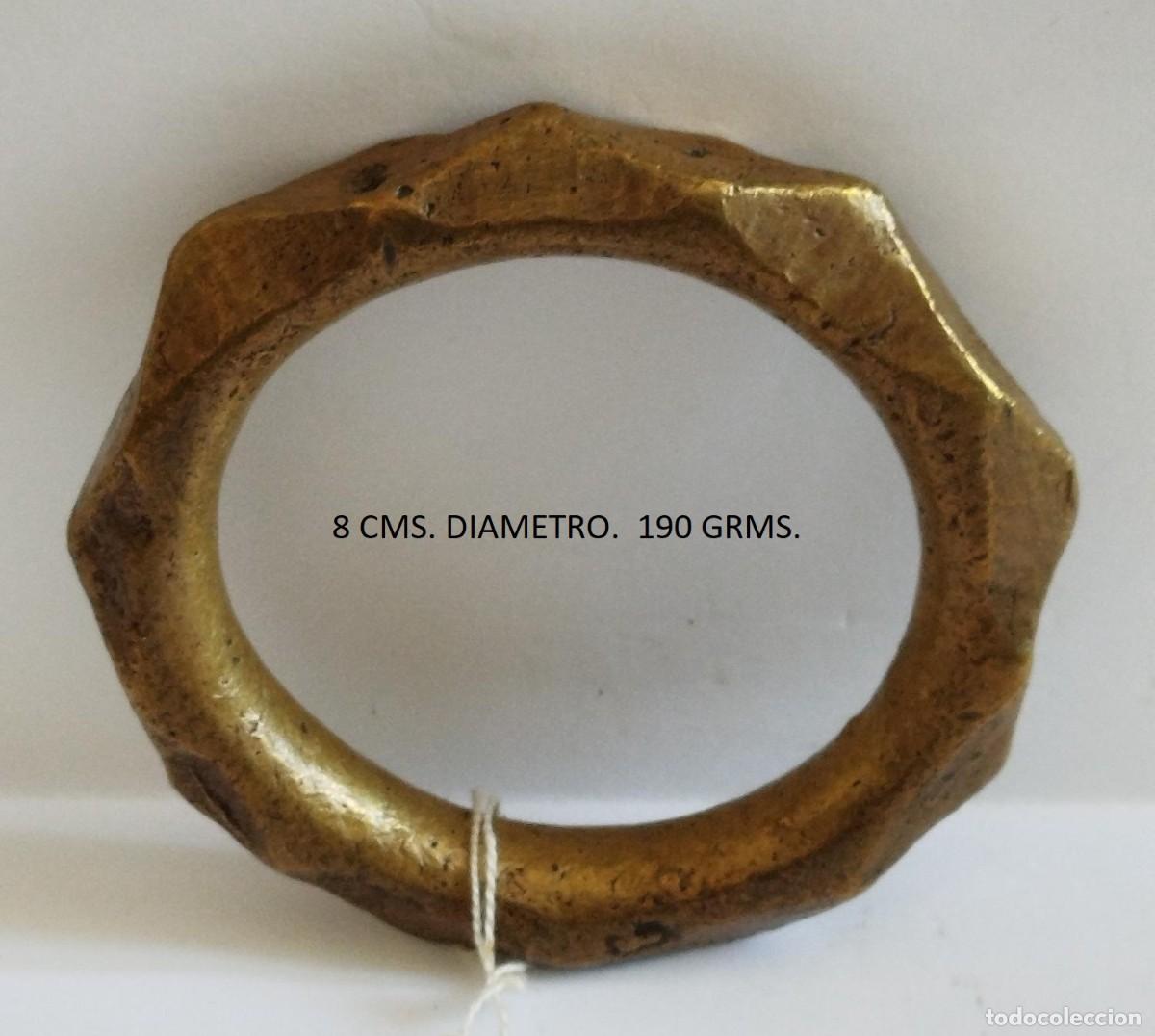 Arte: ARTE &Eacute;TNICO AFRICANO. BRAZALETE GURMA. BURKINA. &Aacute;FRICA.