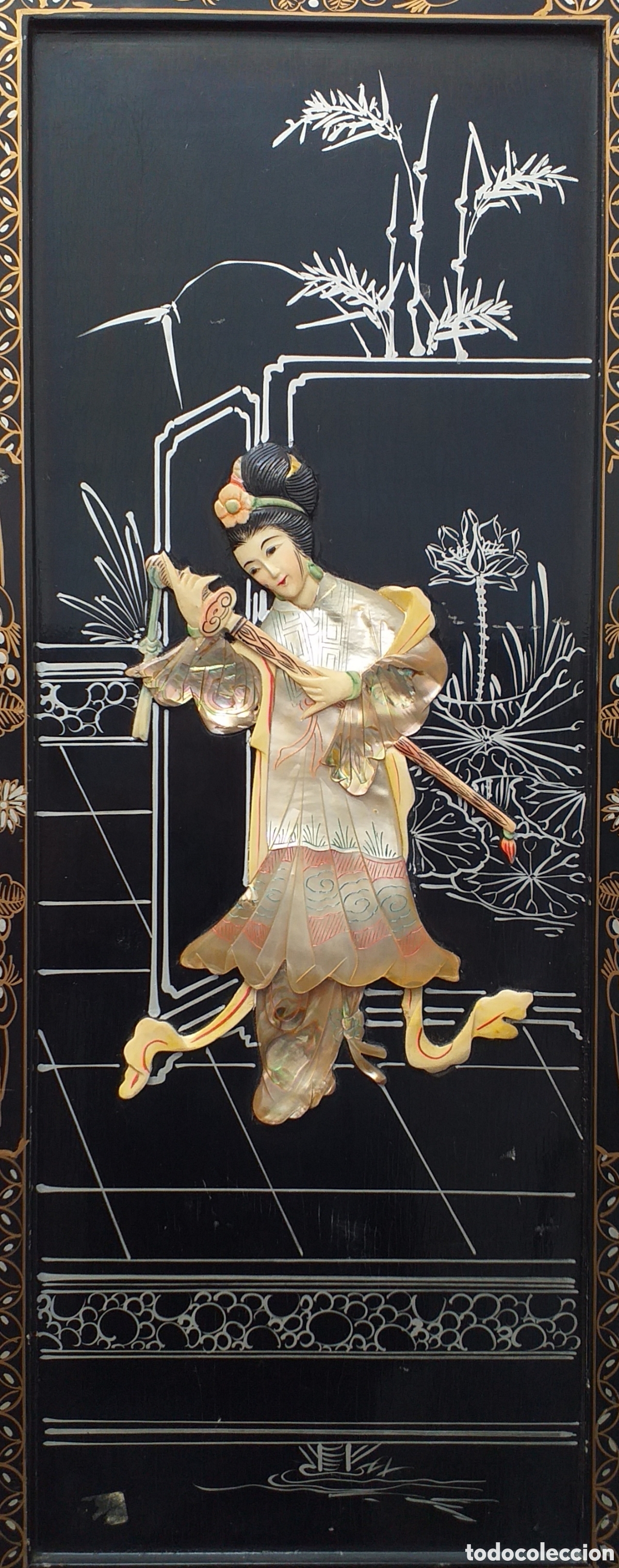 Arte: Cuadro Dama con espada. Geisha - Foto 2